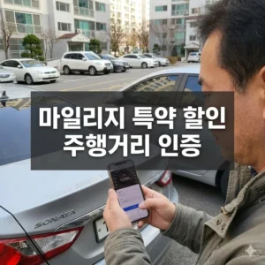 마일리지 특약 할인 주행거리 인증, 최대 46% 할인
