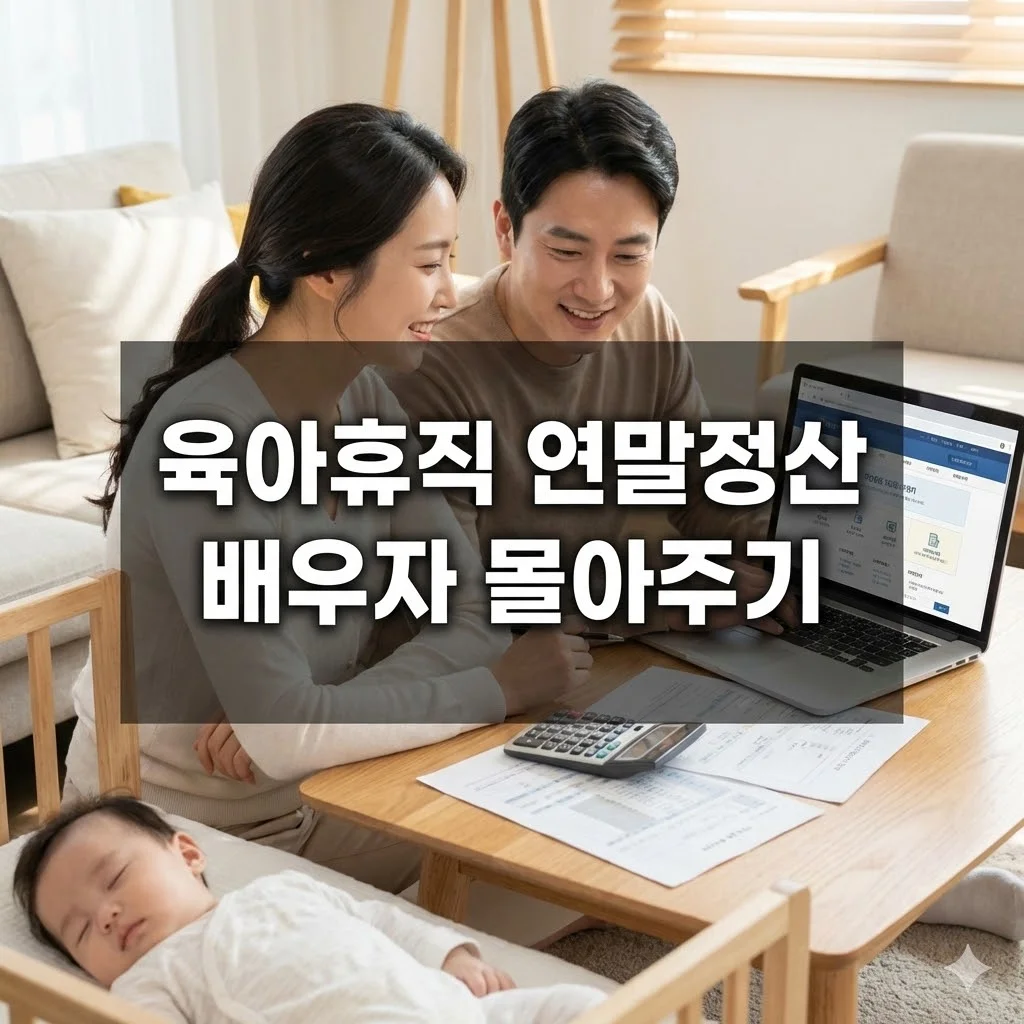 육아휴직 연말정산 배우자 몰아주기로 세금 폭탄 피하는 법