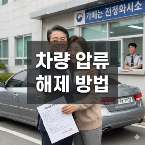 차량 압류 해제 방법, 유형별 완벽 가이드!