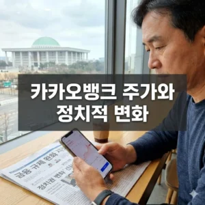 카카오뱅크 주가와 정치적 변화, 주가 전망과 정치 리스크 심층 분석