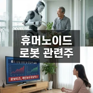 휴머노이드 로봇 관련주, 피지컬 AI 시대, 투자의 핵심은?