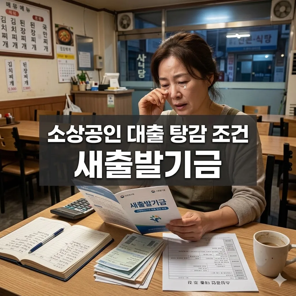 소상공인 대출 탕감 조건 새출발기금 대출 탕감, 최대 90%까지?