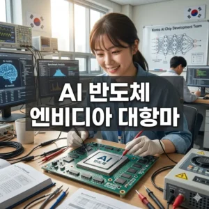 AI 반도체 엔비디아 대항마, AMD, 구글, 그리고 K-스타트업 총정리