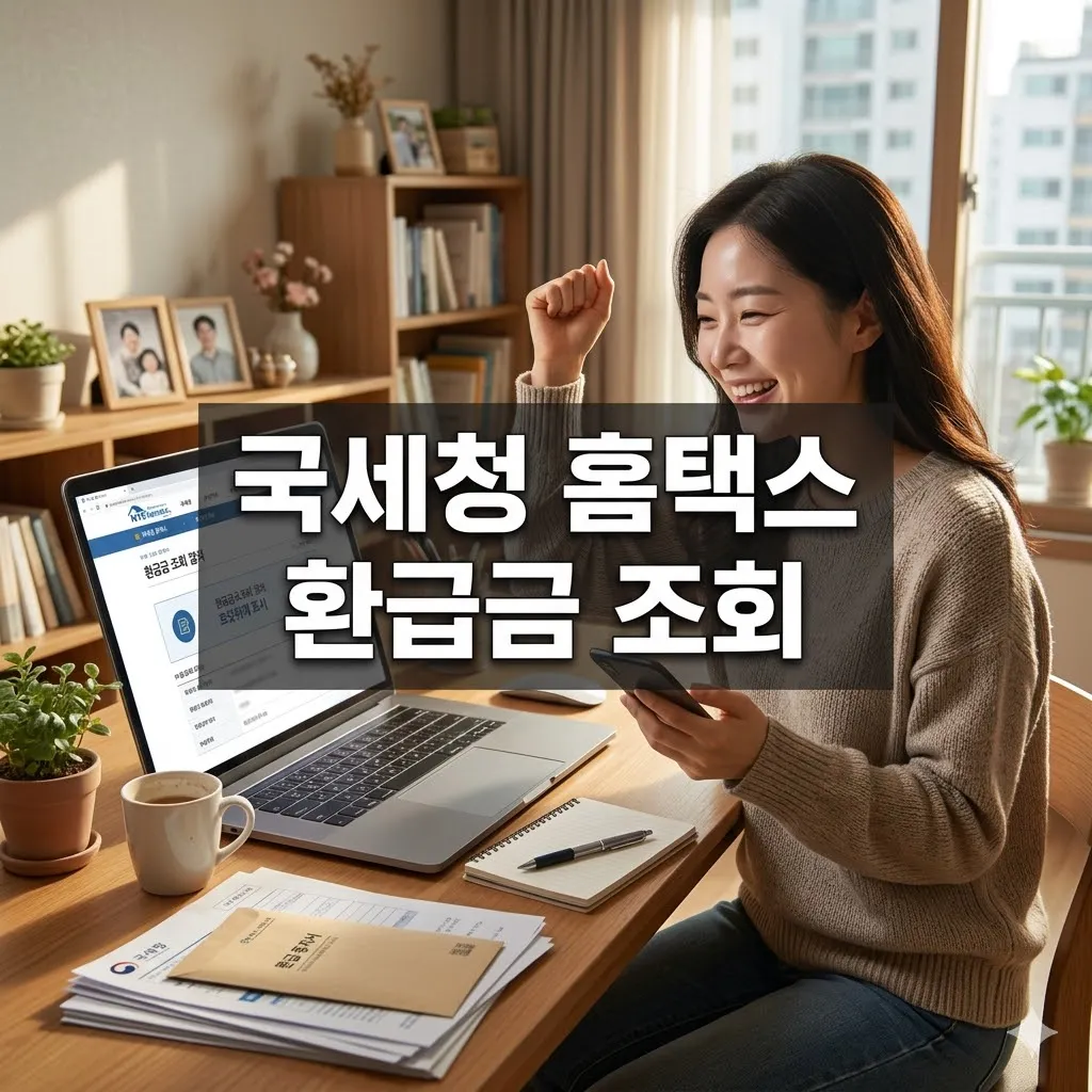 국세청 홈택스 환급금 조회 숨겨진 내 돈, 3단계로 찾기!