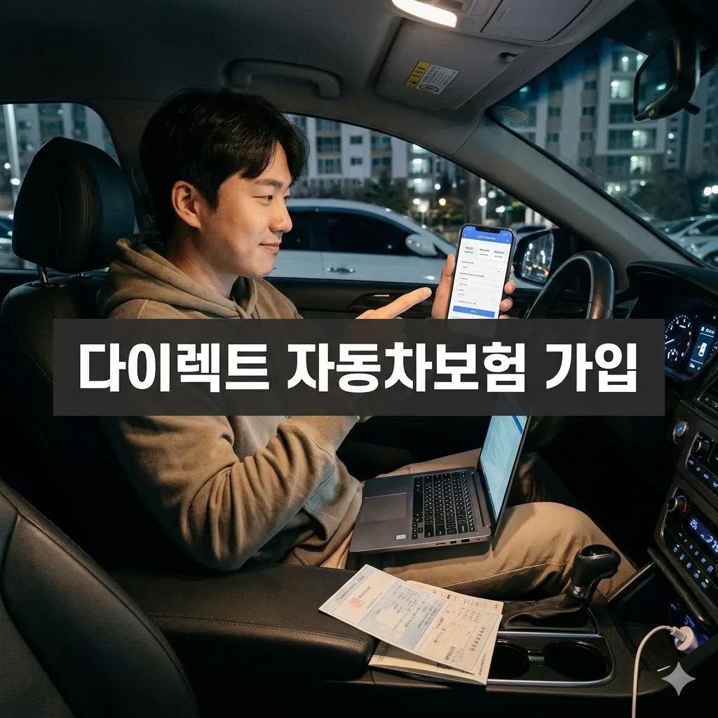 다이렉트 자동차보험 가입 10분 만에 10% 싸게 가입하는 법!