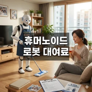 휴머노이드 로봇 대여료 비용과 시장 분석 (2026)