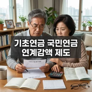 기초연금 국민연금 연계감액 제도 완벽 분석!
