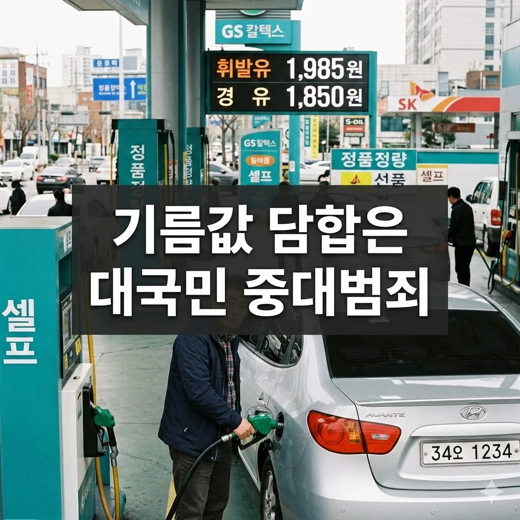 기름값 담합은 대국민 중대범죄