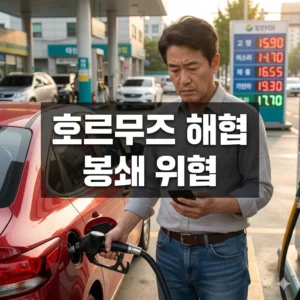 호르무즈 해협 봉쇄 위협, 글로벌 에너지 위기 심화와 한국의 대응 전략