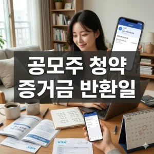 공모주 청약 증거금 반환일 완벽 가이드!