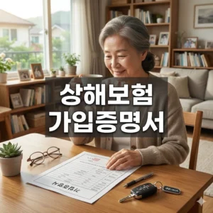 상해보험 가입증명서, 모든 보험사 & 협회 이용법