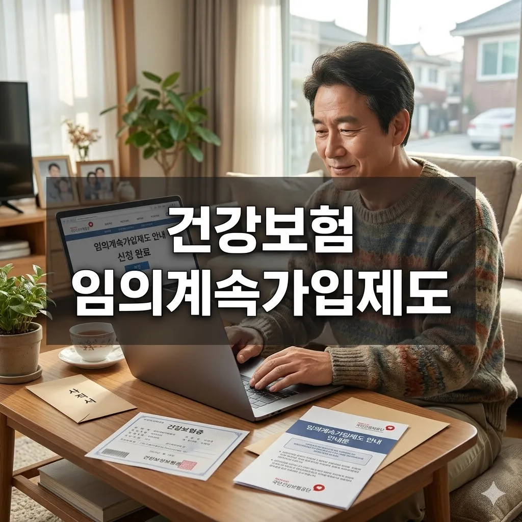 건강보험 임의계속가입제도로 보험료 폭탄 피하는 법