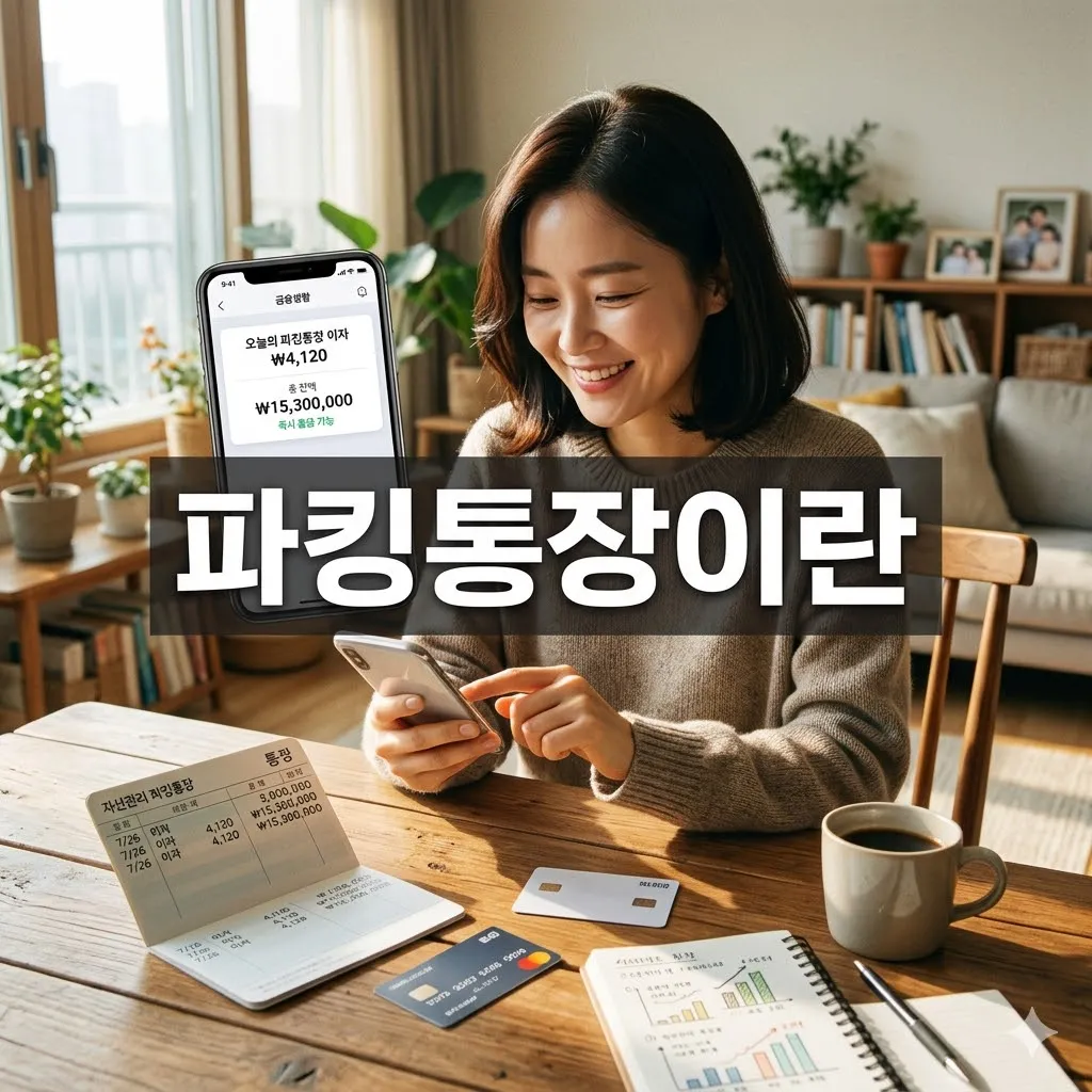 파킹통장이란? 높은 이자, 자유로운 입출금 한 번에!