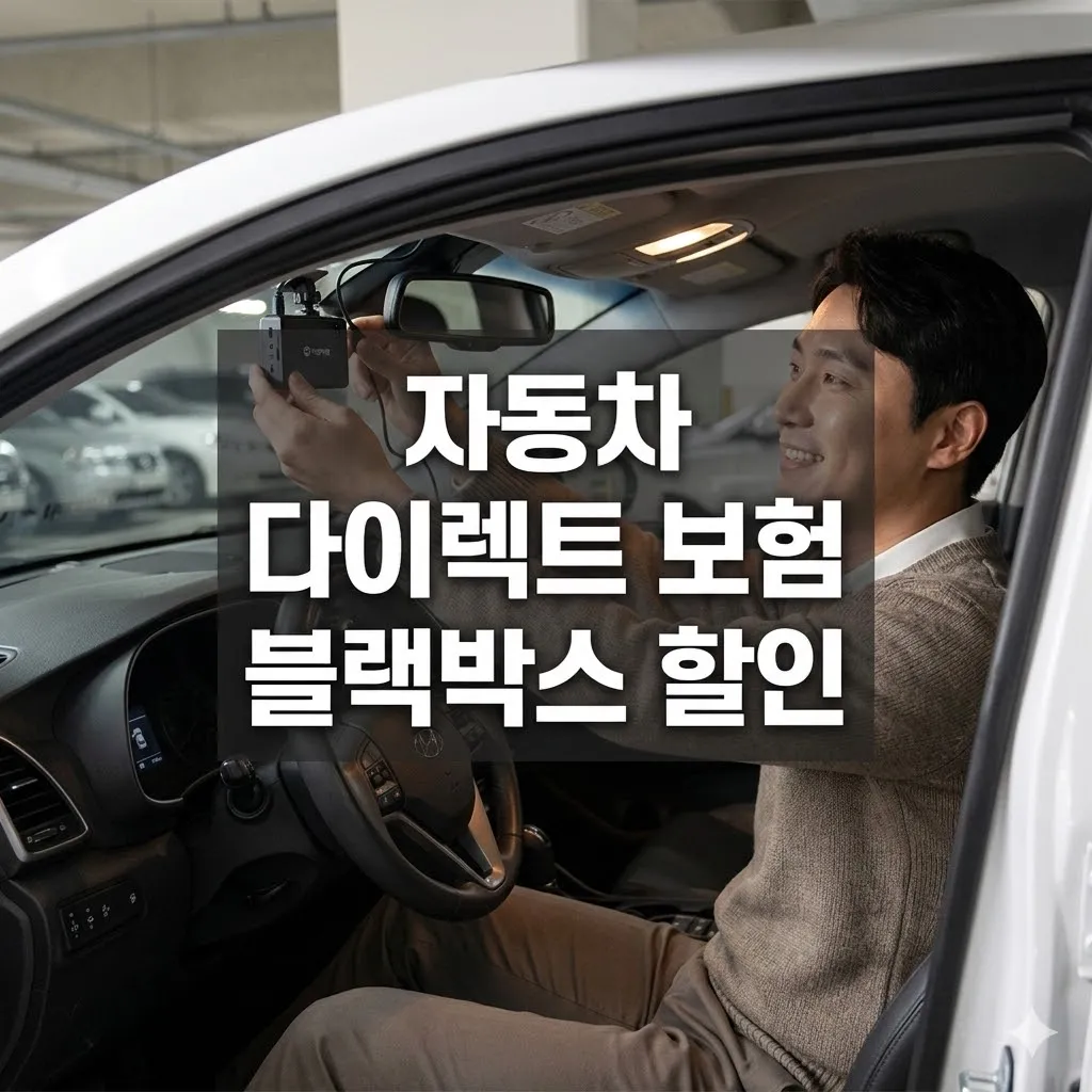 자동차 다이렉트 보험 블랙박스 할인 - image