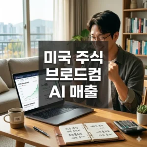 미국 주식 브로드컴 AI 반도체 매출 84억 달러 돌파!
