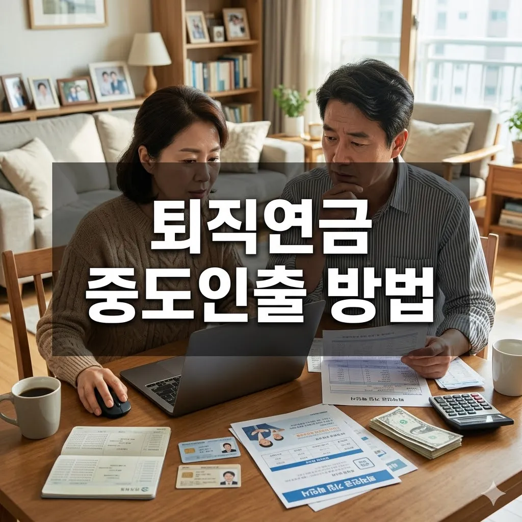 퇴직연금 중도인출 방법, 조건 세금 완벽 가이드
