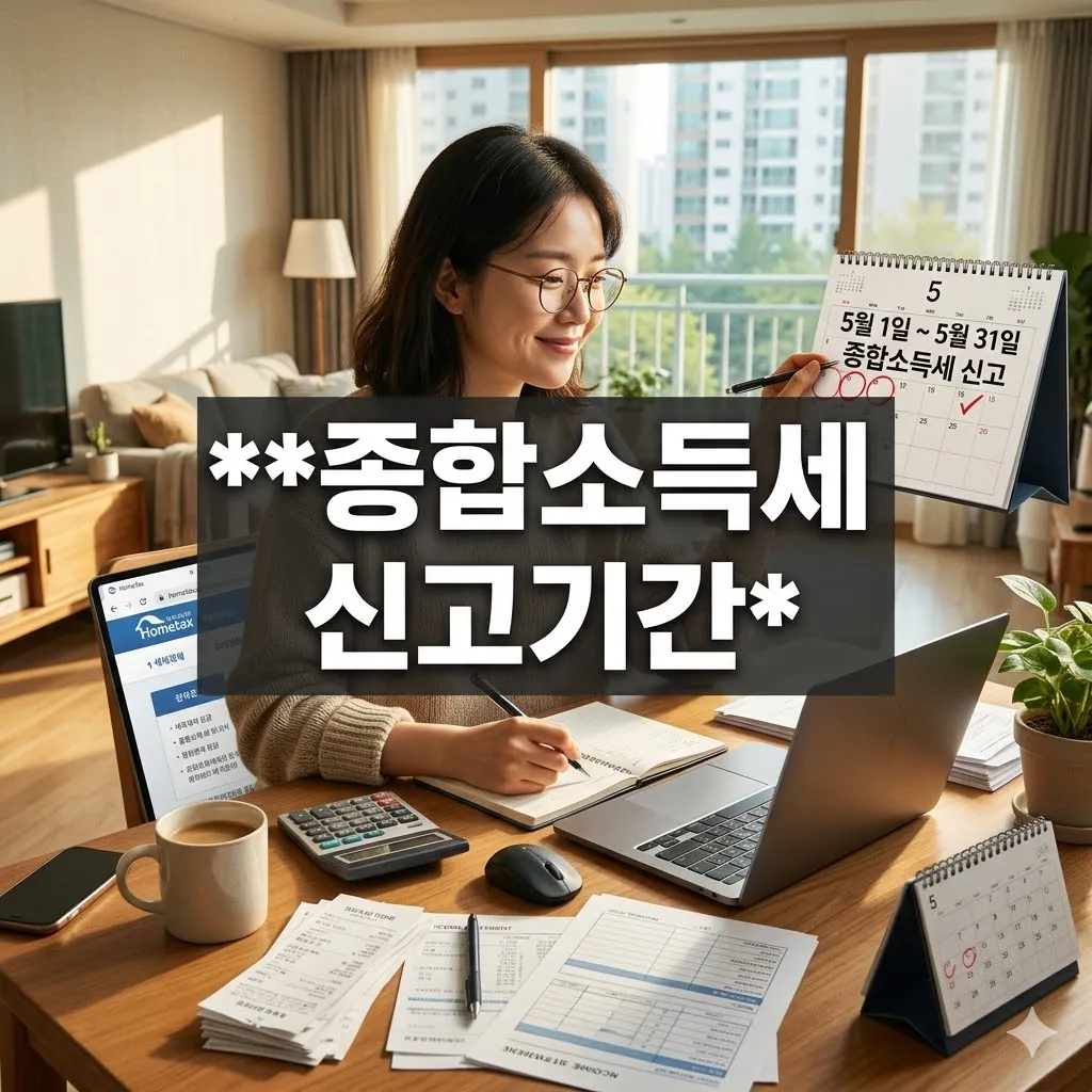 종합소득세 신고기간, 기한, 대상, 절세팁까지!