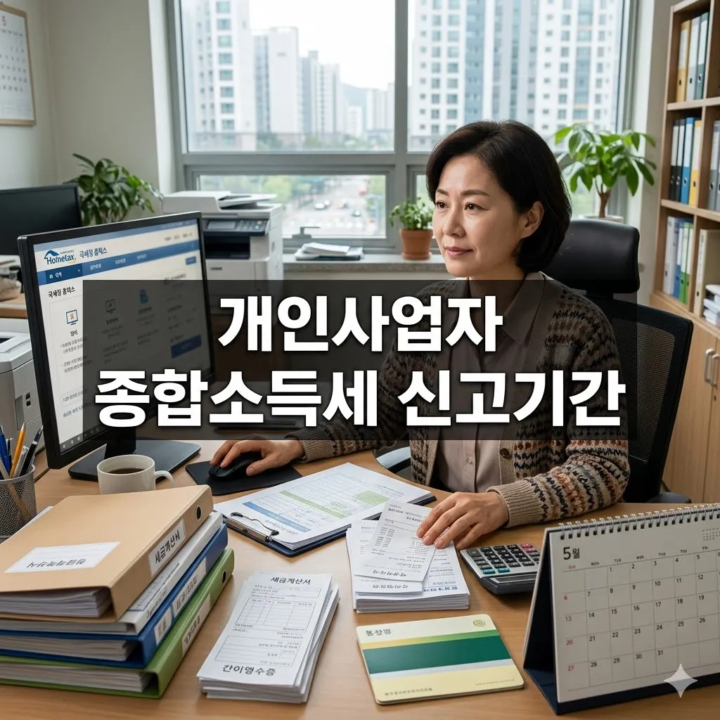 개인사업자 종합소득세 신고기간 완벽 가이드