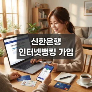 신한은행 인터넷뱅킹 가입 완벽 가이드