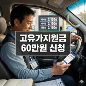 고유가지원금 60만원 신청 대상부터 지급까지 총정리
