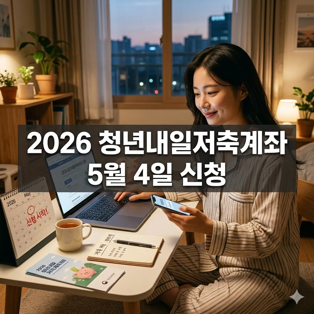 2026 청년내일저축계좌 5월 4일 신청 기준 완벽 분석