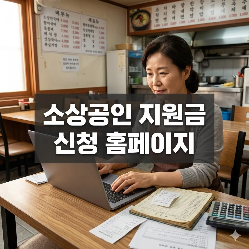 소상공인 지원금 신청 홈페이지 총정리!