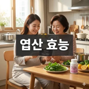 엽산 효능 임산부부터 심혈관, 뇌 건강까지!