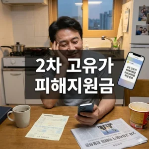 2차 고유가 피해지원금 신청 방법부터 사용처까지 완벽 가이드!