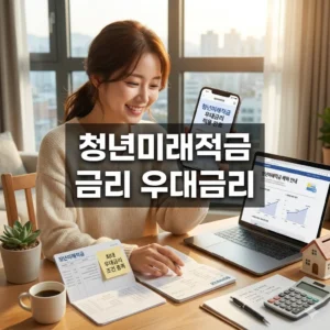 청년미래적금 금리 우대금리 정부 기여금 완벽 분석!
