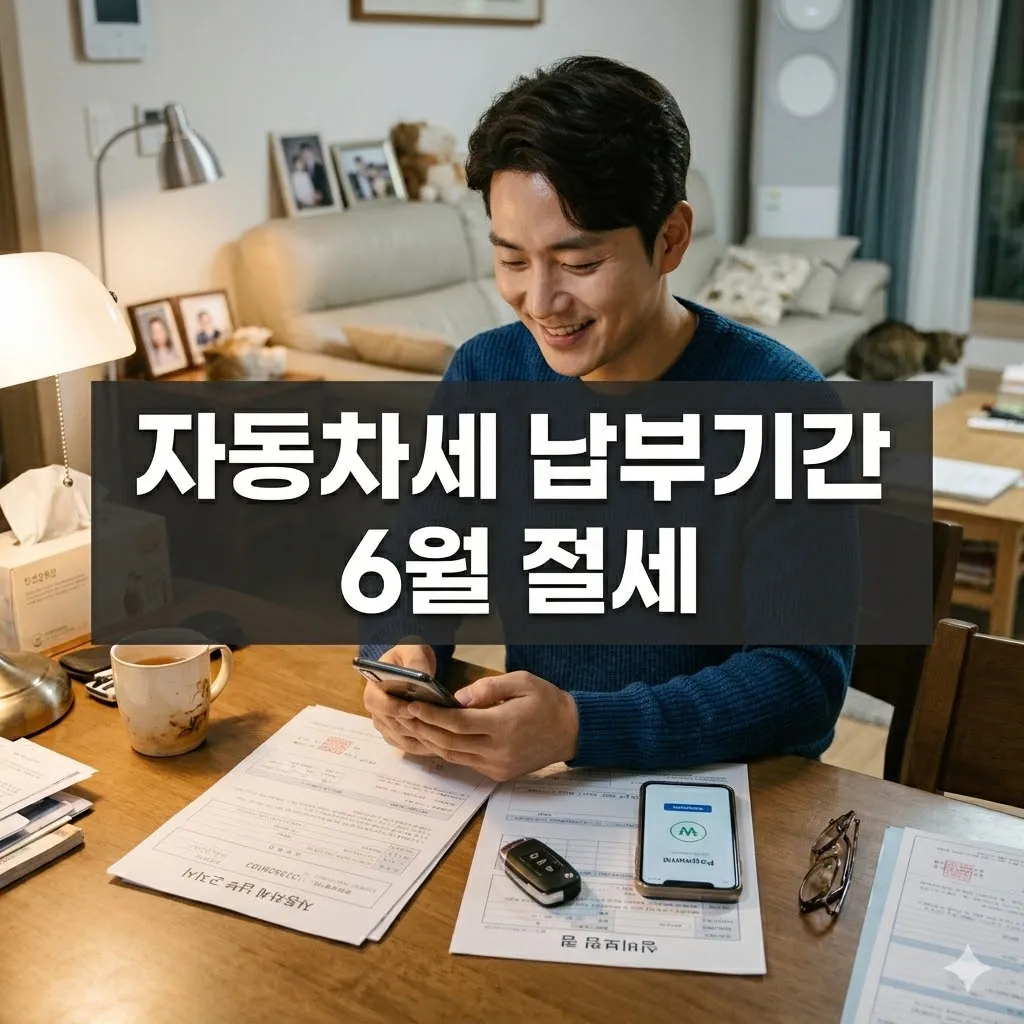 자동차세 납부기간 6월 절세 완벽 가이드!