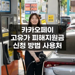 카카오페이 고유가 피해지원금 신청 방법 사용처