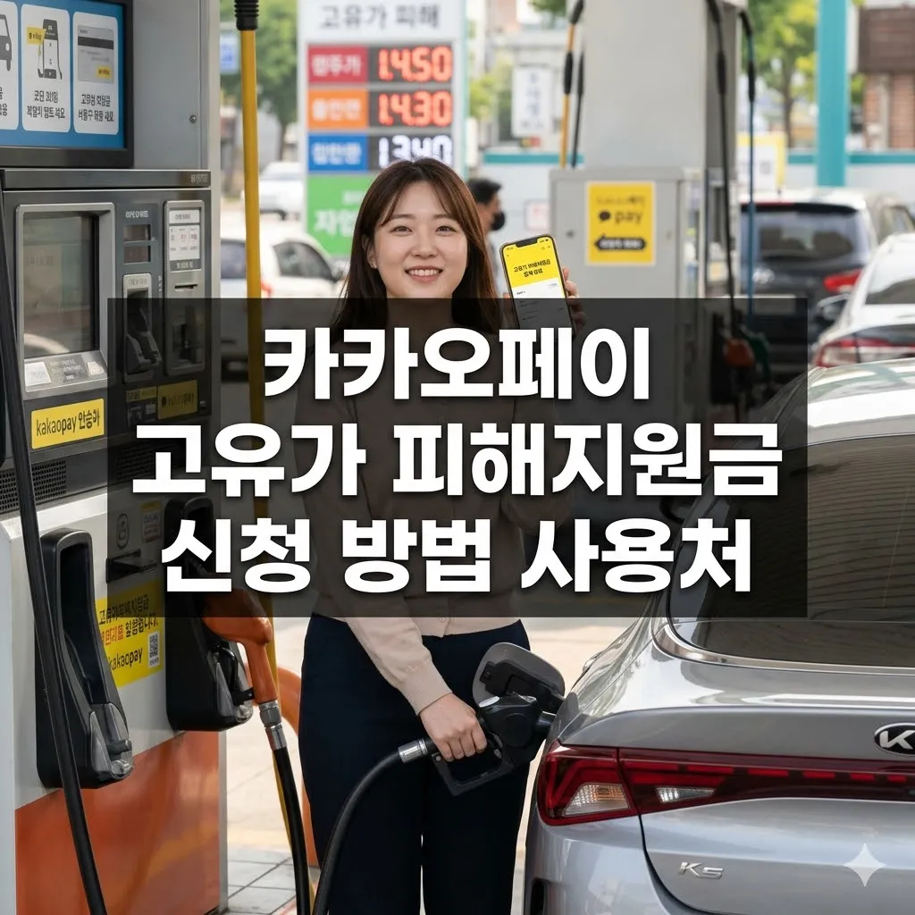 카카오페이 고유가 피해지원금 신청 방법 사용처
