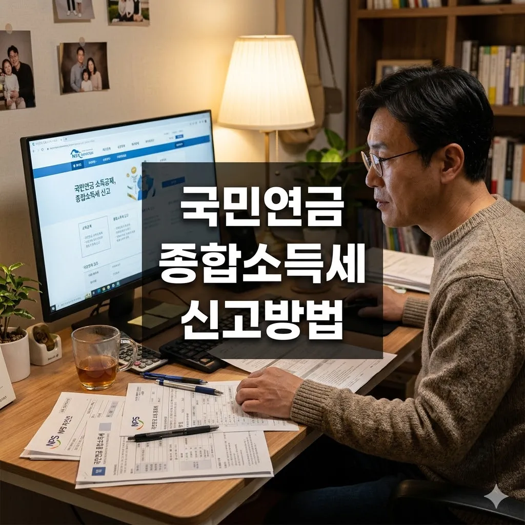 국민연금 종합소득세 신고방법 완벽 정복!