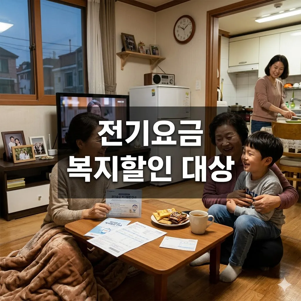전기요금 복지할인 대상 및 신청 가이드