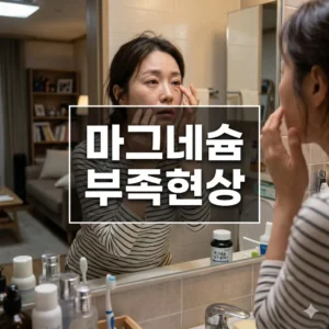 마그네슘 부족현상 7가지와 해결법